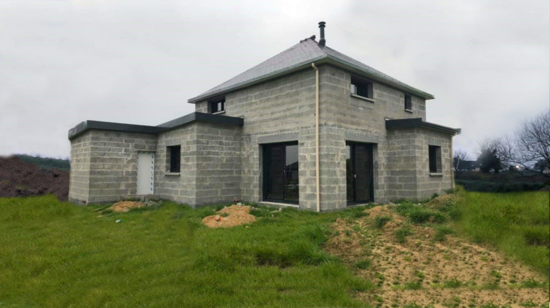 maison à brest dans le finistère moderne contemporaine