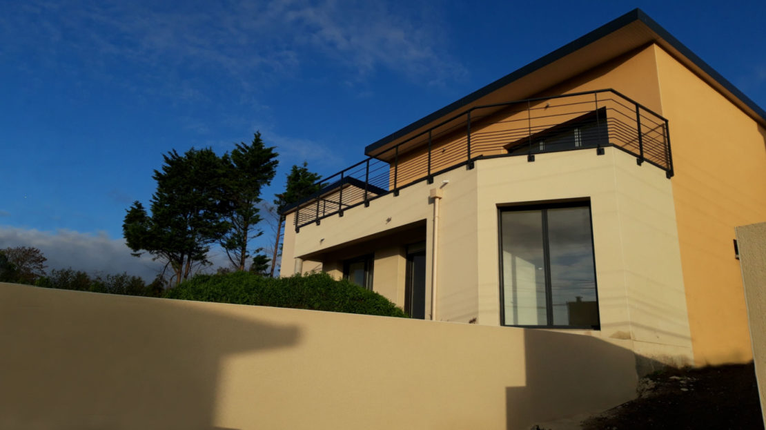 maison contemporaine à brest construction par Perco Constructions dans le Finistère