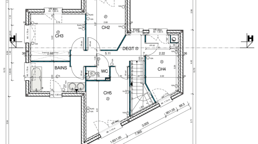 Brest – Maison de 111m² – 357000 €