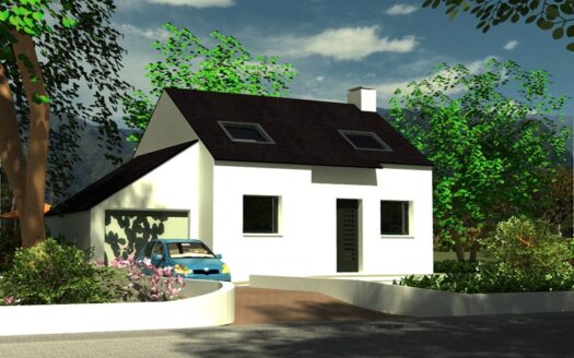 Lesneven – Maison traditionnelle de 4 chambres – 243148 €