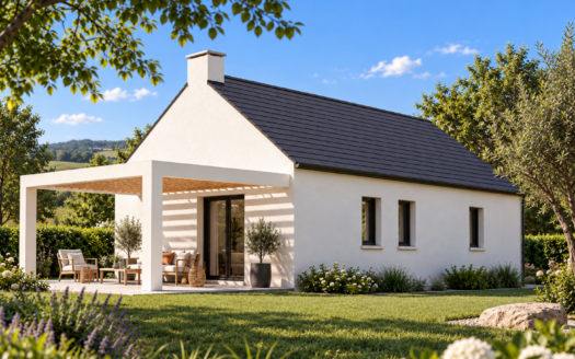 Saint-Urbain – Maison de plain pied – 243708 €